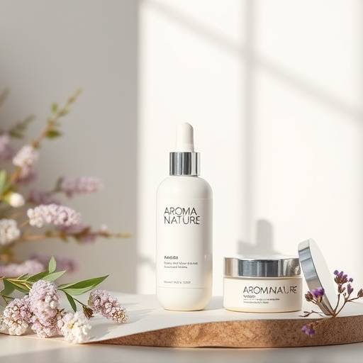 Photographie de produit pour les cosm√©tiques naturels AromaNature